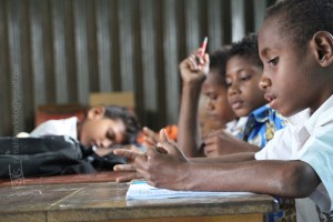 This photo taken on a Elementary School at Keerom Distric, Papua Teritory, Indonesia 