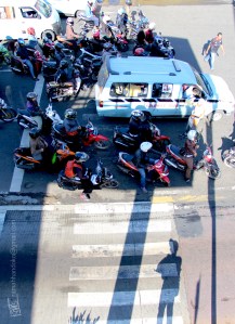 This is what happening in most Jakarta Zebracross