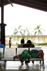 When nature calls, even it is at a public space, you can get a good sleep, just feel it, and get it. This photo taken at Soekarno-Hatta Airport (CGK), Jakarta, Indonesia.